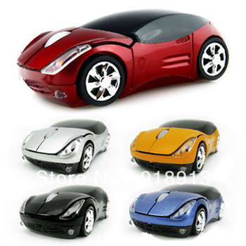Hot Sale Mini Car Shape Black Mini Wired 3D Optical USB Mouse (Local stock)