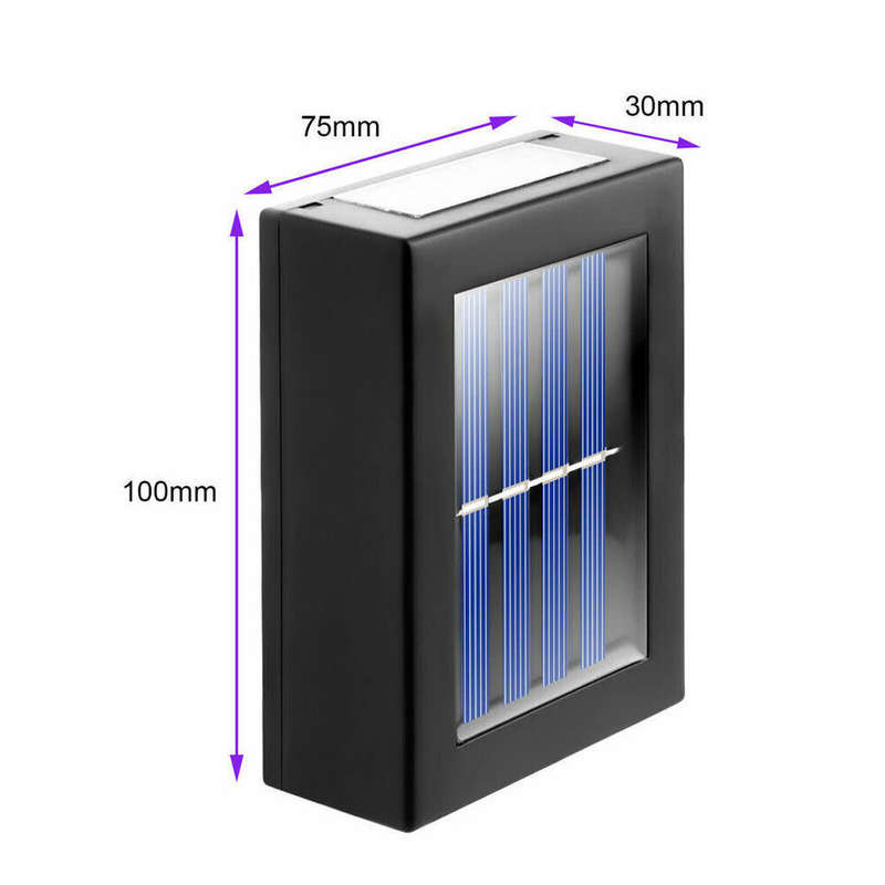 YD-36 SENSOR SOLAR WALL LIGHT