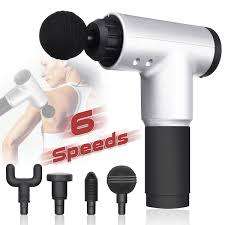 Deep Tissue Fascial Gun Massage Gun With 4 Massage Heads