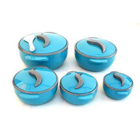 Food Warmers - Thermo Containers 5 Pieces Set