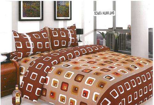 10 Piece - Queen - Duvet cover with curtains