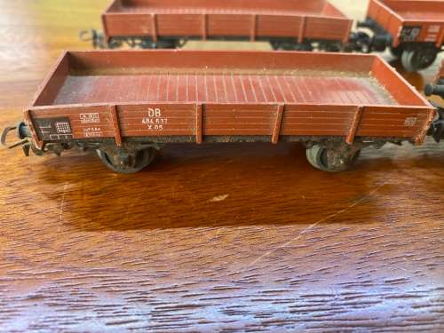 Marklin Antique Flatbed wagons