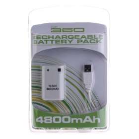 XBox 360 Rechargeable Battery Pack 4800mAh