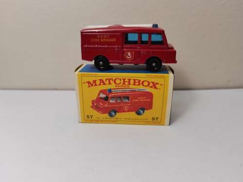 Matchbox Land Rover fire truck