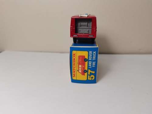 Matchbox Land Rover fire truck