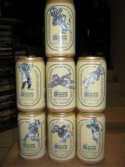 Castle Cricket World Cup Cans