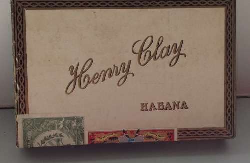 Henry Clay 25 cigars ""Lord Morley " made in Havana Cuba unopened box not sure of condition.See pics