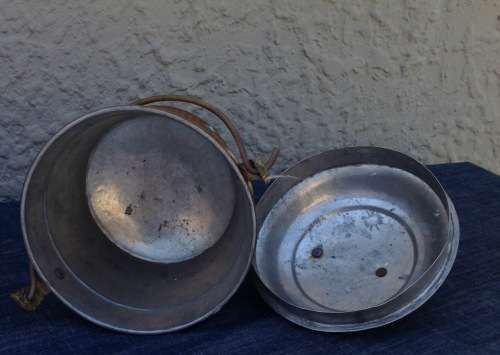 VINTAGE BRASS FOOD CONTAINER FROM INDIA. SEE PICTURES.