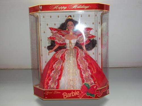BARBIE MATTEL HAPPY HOLIDAYS 10TH ANNIVERSERY #17832 BOXED