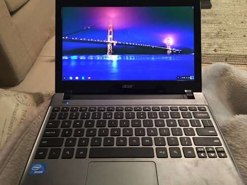 Acer Chromebook. Imported. C710-2847 11.6-inch WiFi  Iron Gray