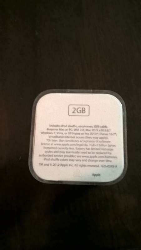 iPod Shuffle (Product Red) 2BG