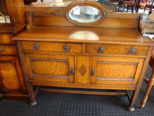 Oak Sideboard 1920's