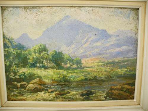 Edward Roworth original oil on board