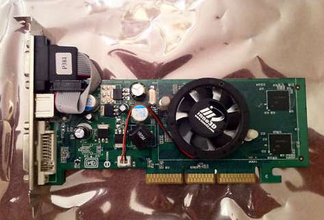 512Mb Geforce 6200 8x AGP Graphics Card