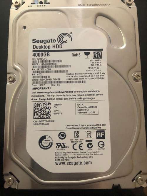 Seagate 4000GB HDD