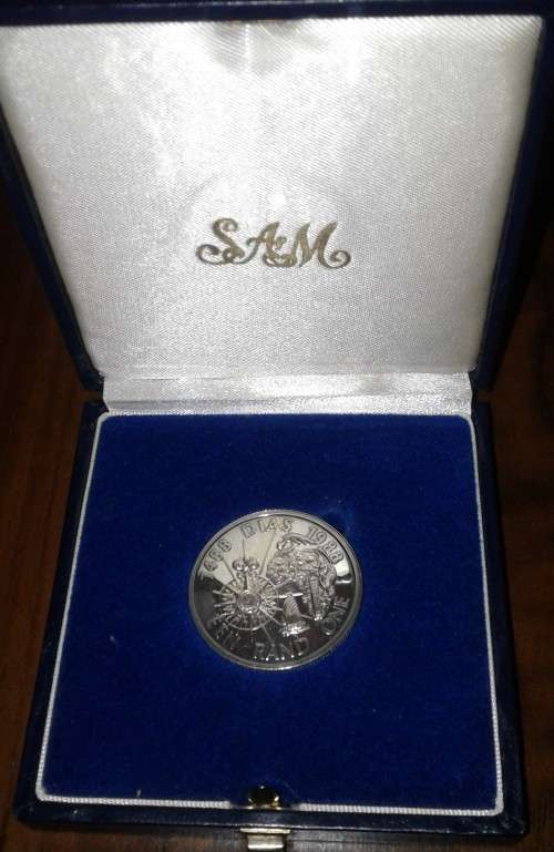 1988 SA Silver R1 Proof - Dias
