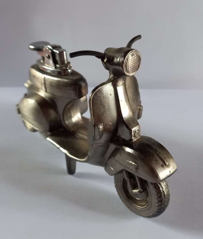 Vintage Scooter Table Lighter