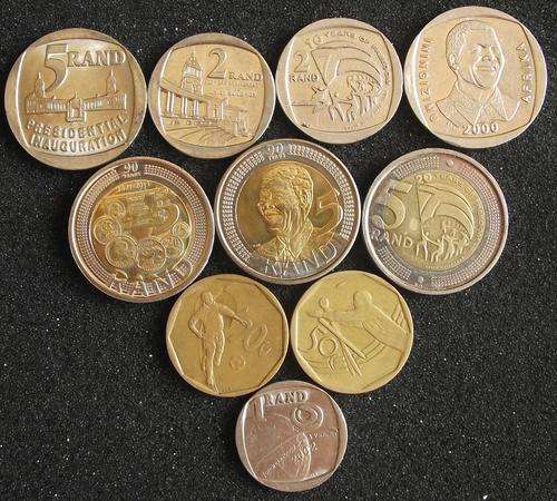 Circulation  Commemorative SA Coins - Set of 10