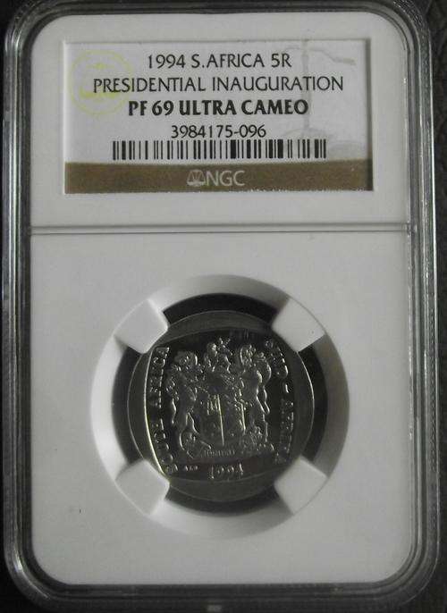 1994 Presidential Inauguration PF 69 Ultra Cameo