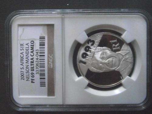 2007 NELSON MANDELA PF 69 ULTRA CAMEO