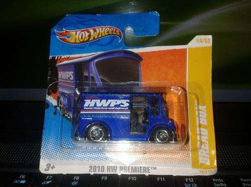 Hot Wheels BREAD BOX  (Short Card )