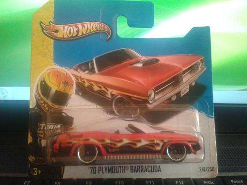 Hot Wheels '70 Plymouth Barracuda (Short Card )