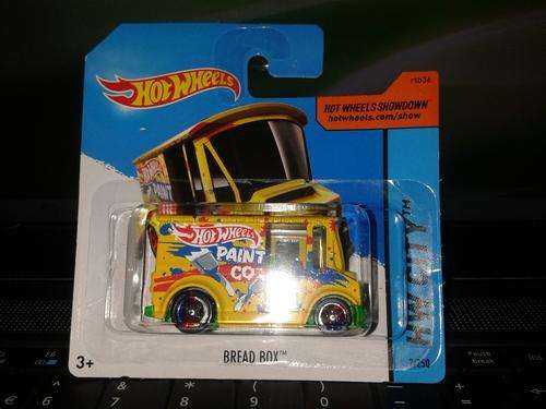 Hot Wheels Bread Box   (Short Card )