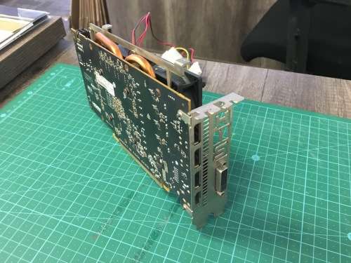 HIS Radeon RX470 4gb (has case fans attached)