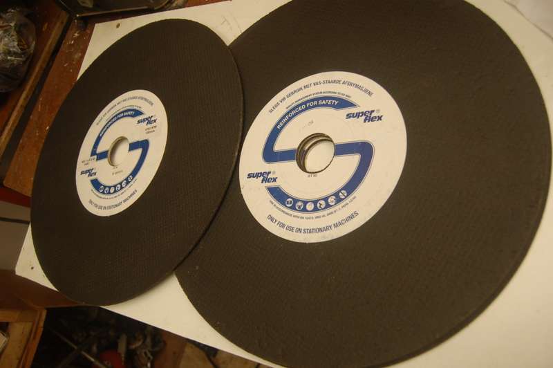 SOUTH AFRICAN MADE 400 MM ABRASIVE CUTTING BLADES