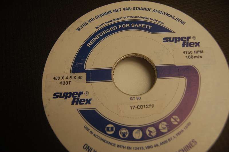 SOUTH AFRICAN MADE 400 MM ABRASIVE CUTTING BLADES