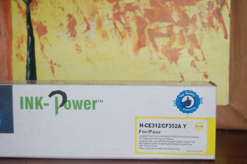 lazer Printer cartridge INK POWER x 3 Colour Cartridges pack sold as one unit