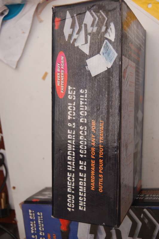 1600 PIECE HARDWARE + TOOL SET