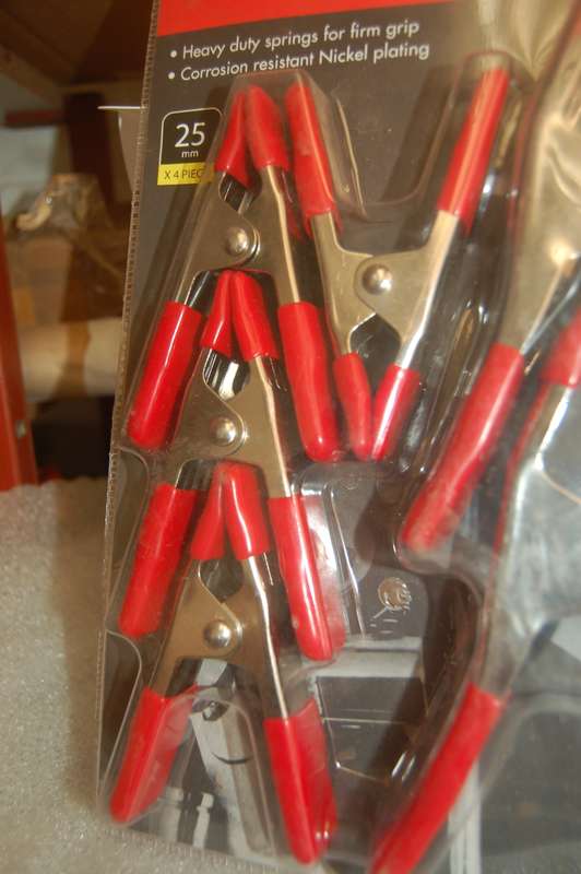 MASTERCRAFT 6 PIECE METAL SPRING CLAMPS LIFETIME WARRANTY