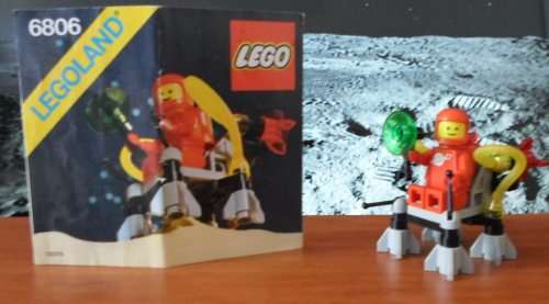 Vintage 80s Lego: Legoland 6806 - Surface Hopper