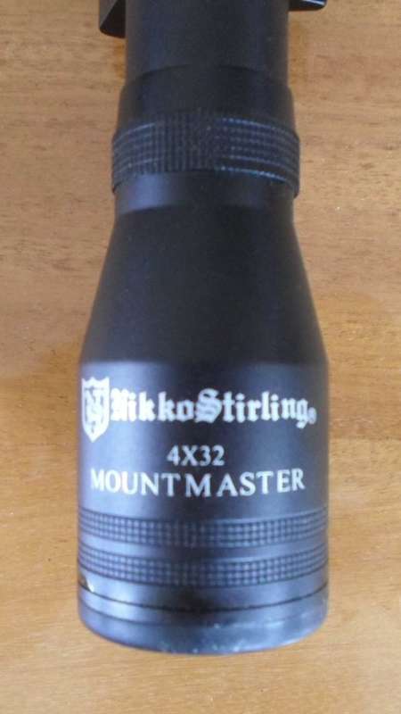 Nikko Stirling Mountmaster 4x32 Air Rifle Scope