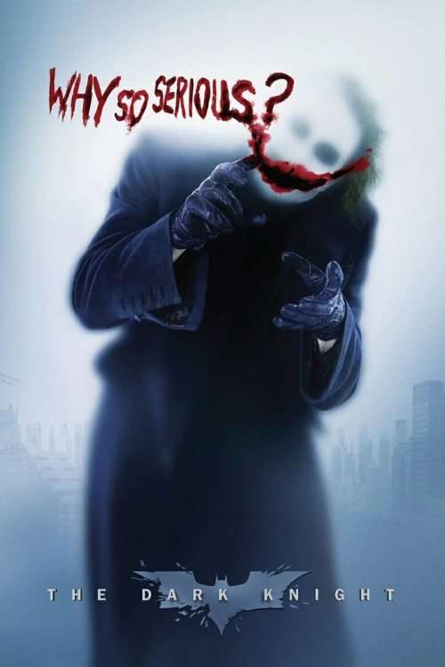 The Dark Knight - `Why So Serious` Joker Poster