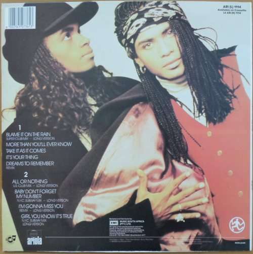 Milli Vanilli - All Or Nothing - The U.S. Remix Album