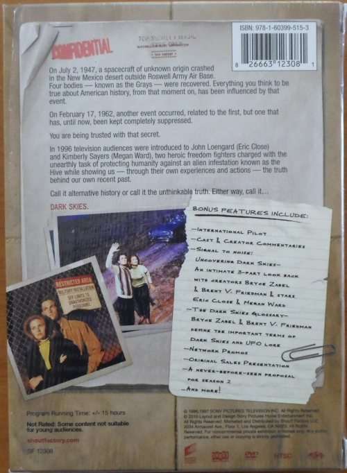 Dark Skies - The Declassified Complete Series