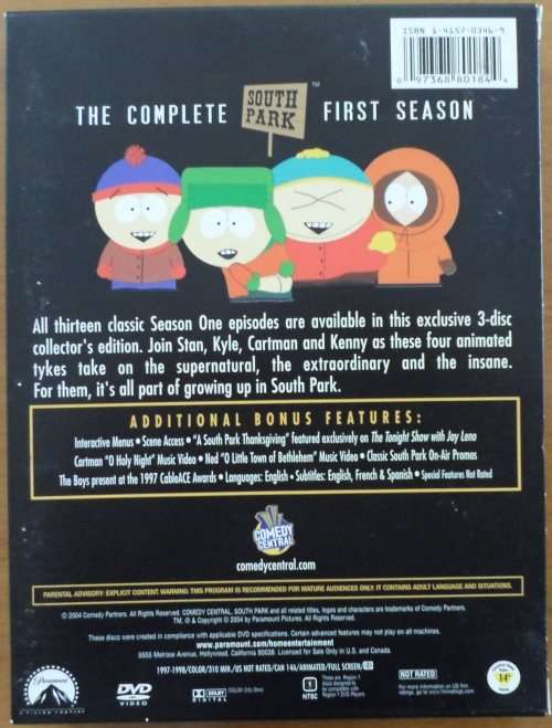 South Park - The Complete First Season