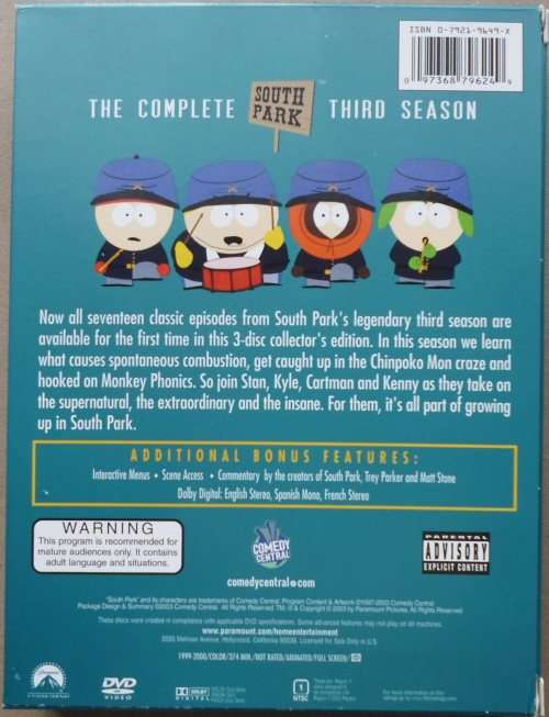 South Park - The Complete Third Season