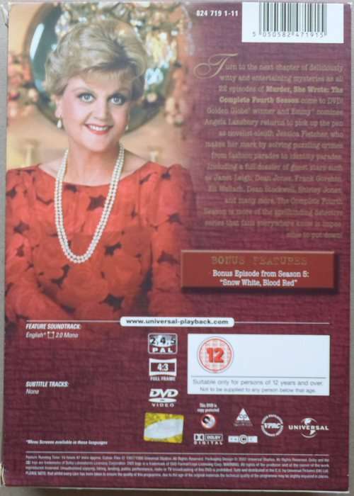 Murder, She Wrote - The Complete Fourth Season