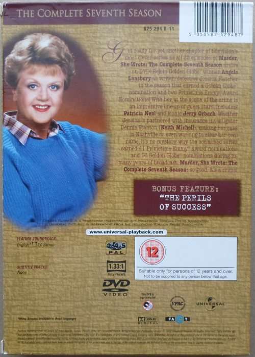 Murder, She Wrote - The Complete Seventh Season