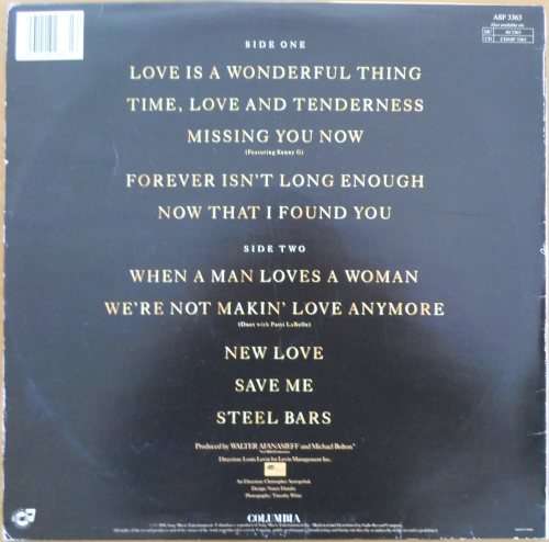 Michael Bolton - Time, Love & Tenderness