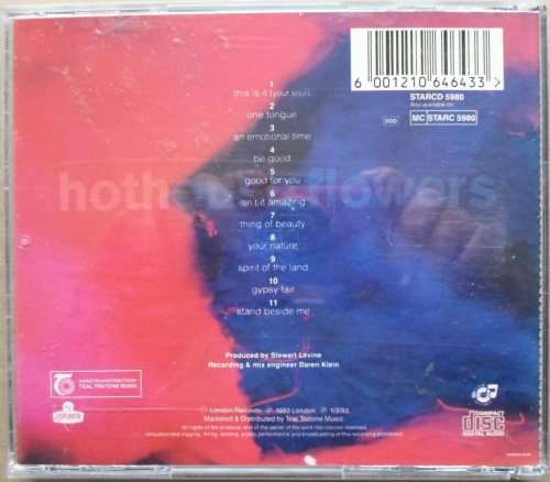 Hothouse Flowers - Songs from the Rain