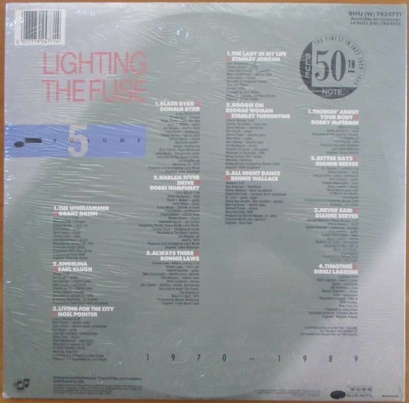 Various Artists - Blue Note 50th Anniversary Collection Volume 5 1970-1989 - Lighting The Fuse