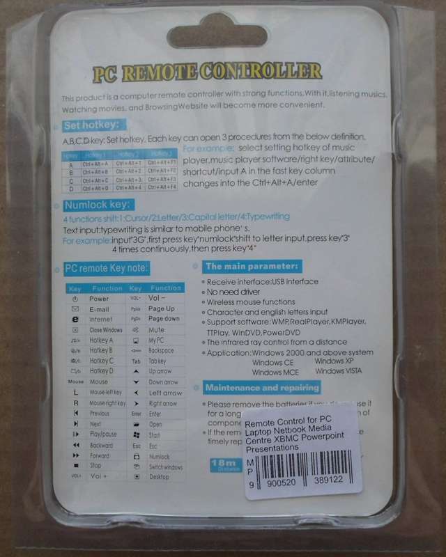 PC Remote Controller