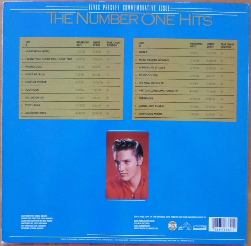 Elvis Presley - The Number One Hits