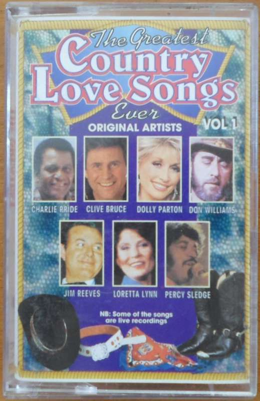 Various Artists - The Greatest Country Love Songs Ever Vol. 1