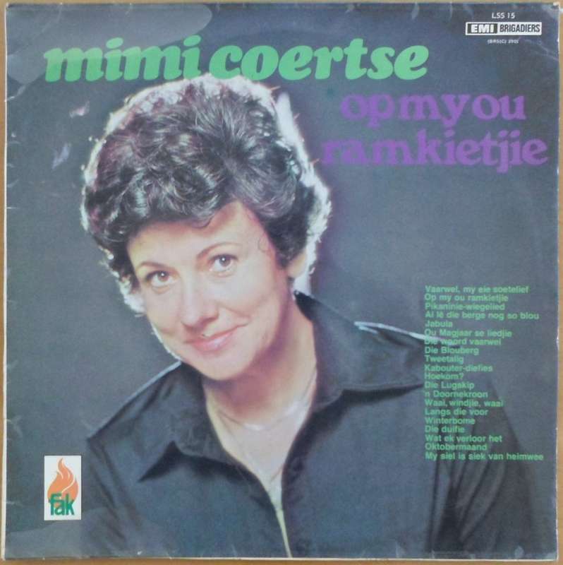 Mimi Coertse - Op My Ou Ramkietjie