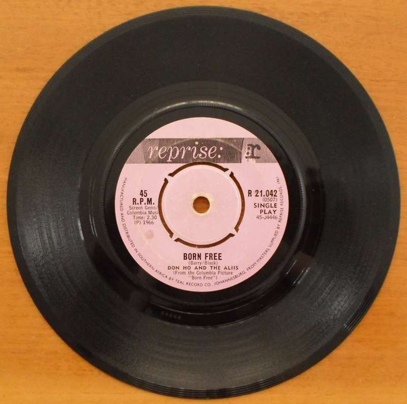 Don Ho and The Aliis - Tiny Bubbles / Born Free